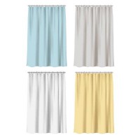 Штора для ванной комнаты 200*200см полиэстер 80 г/м2, XL 4 цвета, VETTA